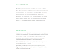 Tablet Screenshot of cyborganization.com